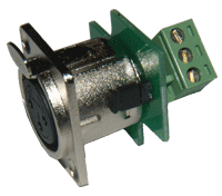 NC-3DF-C1 XLR Connector, plugable 